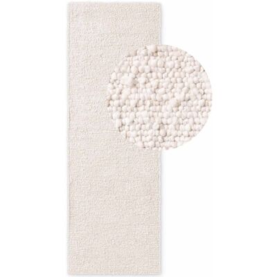 Ted Baker Tapis bouclés à poils courts crème 80x300cm - Publicité Ted Baker Tapis bouclés à poils courts crème 80x300cm - Publicité