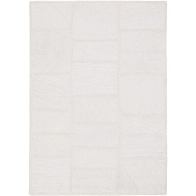 Flair Rugs Tapis en laine blanche 140x200cm - Publicité Flair Rugs Tapis en laine blanche 140x200cm - Publicité