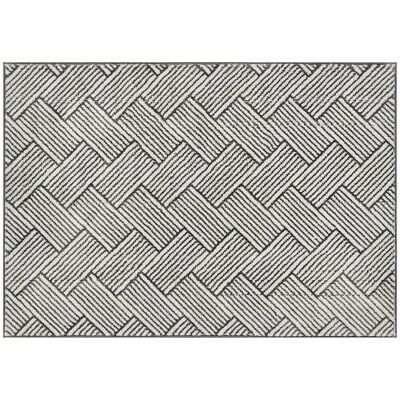 Homcom Tapis salon 200 x 140 cm lavable en machine hypoallergénique gris - Publicité Homcom Tapis salon 200 x 140 cm lavable en machine hypoallergénique gris - Publicité