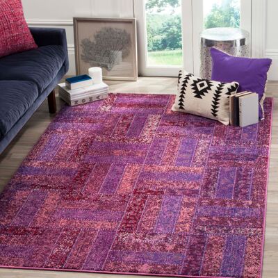 Tapis violet Safavieh - Rectangulaire 230x160cm - Tapis - Publicité Tapis violet Safavieh - Rectangulaire 230x160cm - Tapis - Publicité