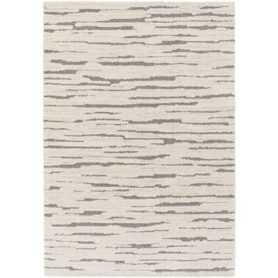 The Deco Factory Tapis doux moderne à relief écru et gris beige 160x230 - Publicité The Deco Factory Tapis doux moderne à relief écru et gris beige 160x230 - Publicité