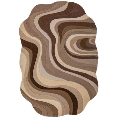 Flair Rugs Tapis en laine multicolore tons beiges 200x290cm - Publicité Flair Rugs Tapis en laine multicolore tons beiges 200x290cm - Publicité