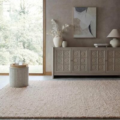 Flair Rugs Tapis aspect laine crème 200x290cm - Publicité Flair Rugs Tapis aspect laine crème 200x290cm - Publicité