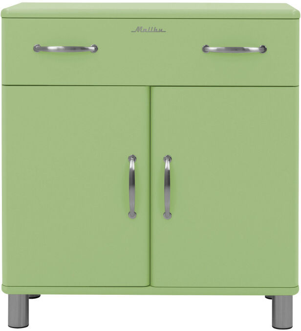 Tenzo Petit buffet vintage L86cm vert