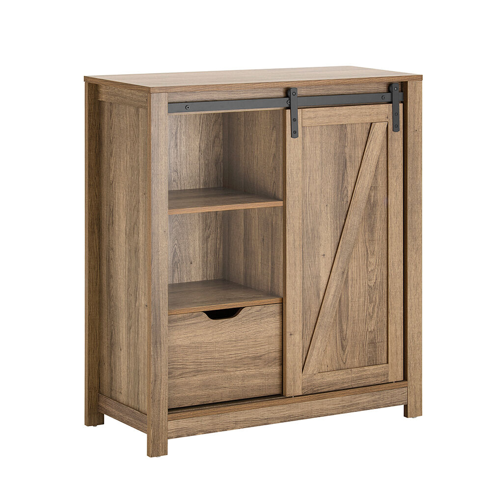 SoBuy Armoire à chaussures en panneau de particule marron