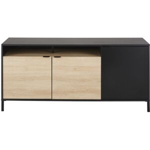 Maisons du Monde Buffet 3 portes marron et noir