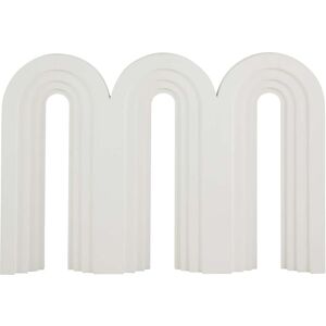 Maisons du Monde Deco murale arches en bois de pin blanc 110x75