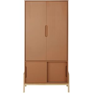 Maisons du Monde Dressing 4 portes marron caramel et beige