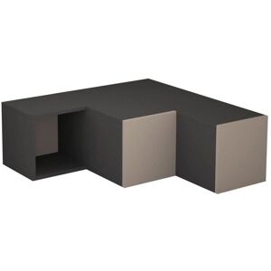 Bobochic TRICUBE Meuble TV anthracite moka clair