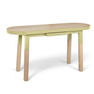 MON PETIT MEUBLE FRANCAIS Console ovale 140 cm, 100% frene massif