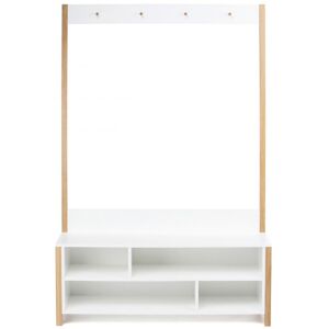 Woodman Vestiaire d'entree blanc