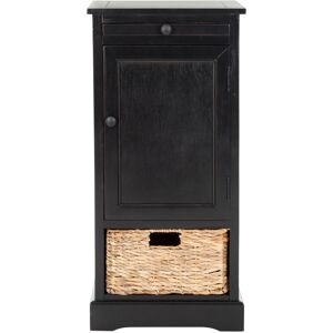 Safavieh Meubles de rangement Bois de pin en Noir, 35 X 40 X 85 cm