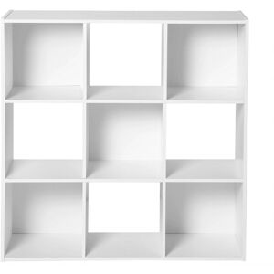 Calicosy Etagere de rangement 9 cases - Blanc