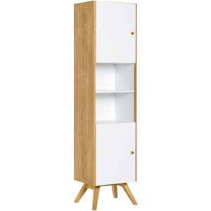 Calicosy Bibliotheque 2 portes avec etagere centrale H207,5 cm