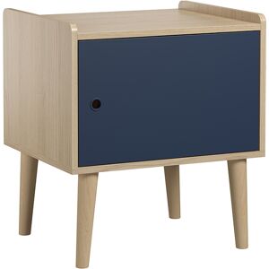 Vox Table de chevet 1 porte naturel