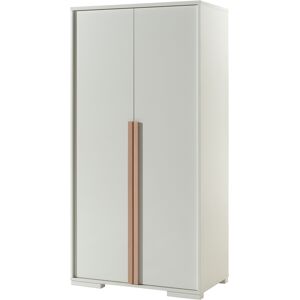 Vipack Armoire 2 portes blanc