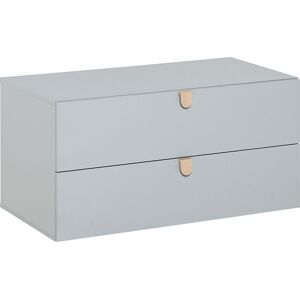 Vox Commode 2 tiroirs gris