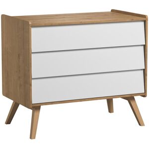 Vox Commode a langer naturel blanc