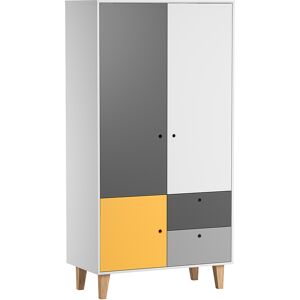 Vox Armoire 2 portes jaune