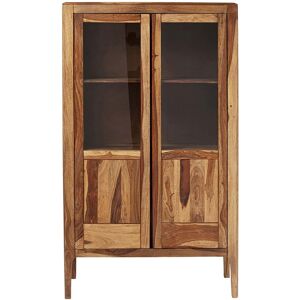 Kare Design Vitrine 2 portes en Sheesham massif