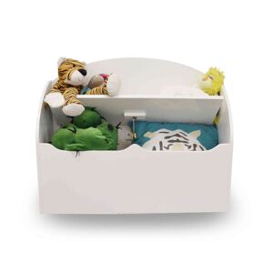 Terre de Nuit Coffre a jouets blanc 69x29x55