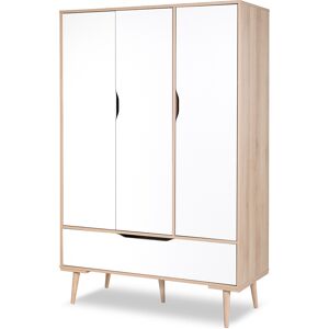 Little Sky by Klups Armoire 3 portes 1 tiroir