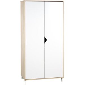 Baby Price Armoire bebe 2 portes en bois