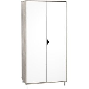 Baby Price Armoire bebe 2 portes en bois