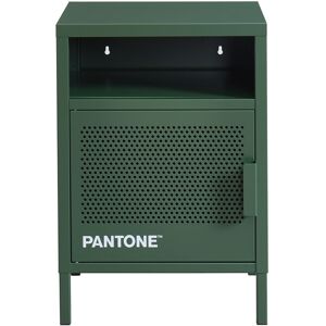 Pantone Table de chevet metal kaki 40cm vert olive