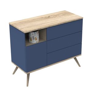 Sauthon Original Commode 1 porte 3 tiroirs