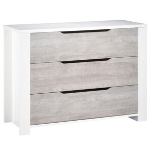 Sauthon Commode 3 tiroirs en bois