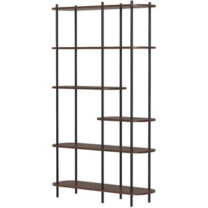 Nordlys Etagere style moderne en metal et bois marron