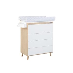 Micuna Commode baignoire plan a langer 4 tiroirs blanc