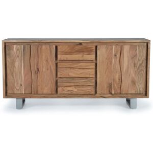 GINER Y COLOMER Buffet en bois d'acacia et metal