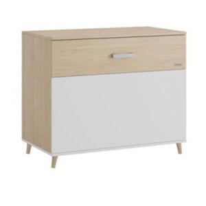 Micuna Commode 2 tiroirs blanc