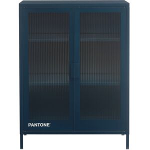 Drawer Buffet 2 portes en metal PANTONE L75cm bleu nuit