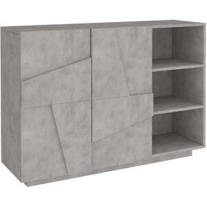 Deladeco Meuble de rangement moderne 120 cm