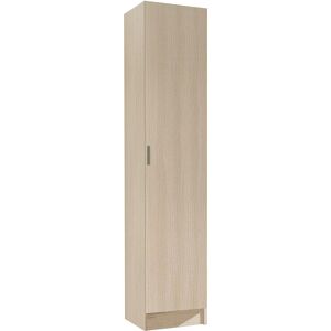 Dmora Armoire polyvalente avec 1 porte effet bois de chene