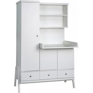 Schardt Armoire avec plan a langer bois laque