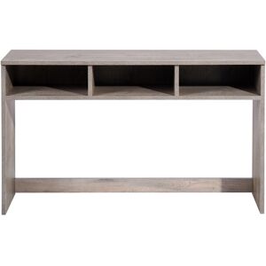 Urban Meuble Meuble Console Gris 3 niches de rangement 1003060