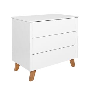 Novelies Commode 3 tiroirs blanc