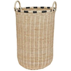 OYOY Living Design Panier de rangement marron en rotin Ø37,5xH64cm