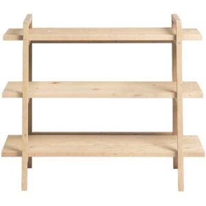 Hannun Etagere d entree en bois d epicea couleur beige