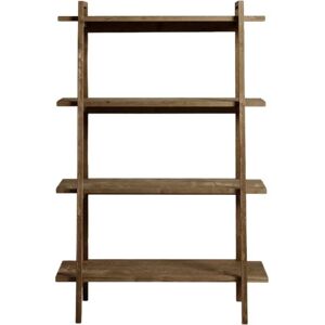 Hannun Bibliotheque en bois d epicea couleur marron vieilli