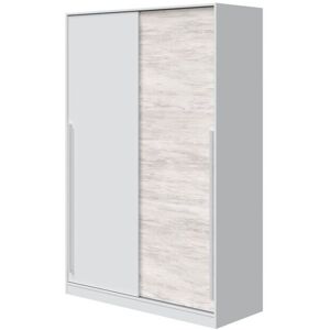 Usinestreet Armoire penderie avec portes coulissantes L120 x H200cm