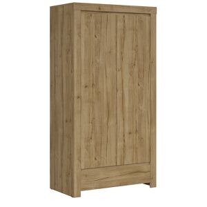 Petits meubles Armoire 2 portes 1 tiroir panneaux agglomeres naturel