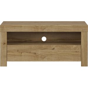 Petits meubles Meuble TV 1 tiroir 106 cm panneaux agglomeres naturel