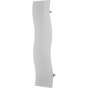 Dmora Porte-manteau effet bois blanc brillant 40x27h186 cm