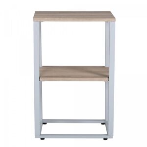 Meubles & Design Table de chevet moderne en bois et metal