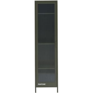 Drawer Armoire 1 porte en metal PANTONE H180cm vert kaki